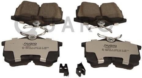 Brake Pad Set, disc brake QUARO SILVER CERAMIC QP6972C