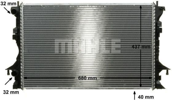 Radiator, engine cooling BEHR *** PREMIUM LINE *** CR 462 000P - image 10