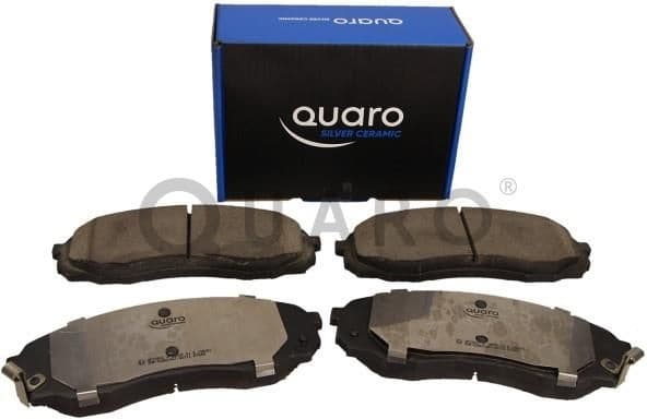 Brake Pad Set, disc brake QUARO SILVER CERAMIC QP3281C - image 2