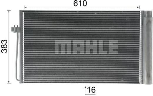 Condenser, air conditioning BEHR *** PREMIUM LINE *** AC 345 000P - image 12