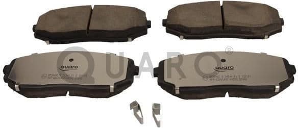 Brake Pad Set, disc brake QUARO SILVER CERAMIC QP3846C