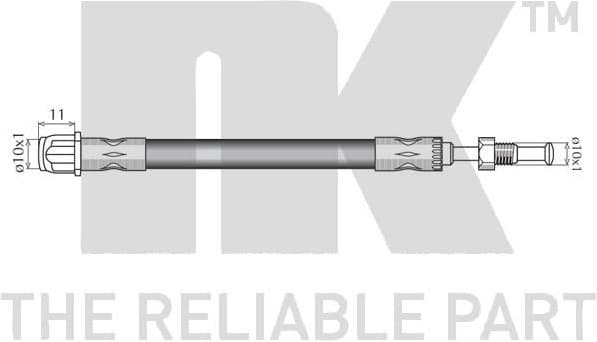 Brake Hose 853982 - image 2