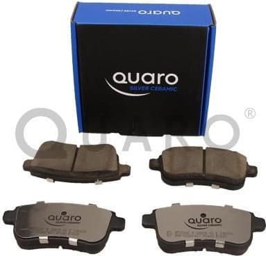 Brake Pad Set, disc brake QUARO SILVER CERAMIC QP3316C - image 2