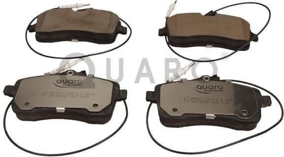 Brake Pad Set, disc brake QUARO SILVER CERAMIC QP8560C