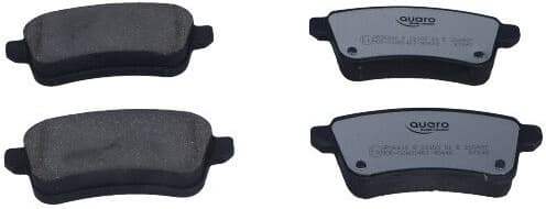 Brake Pad Set, disc brake QUARO SILVER CERAMIC QP0681C