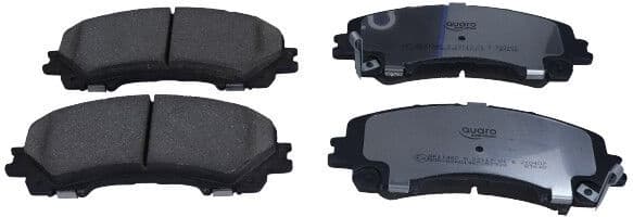 Brake Pad Set, disc brake QUARO SILVER CERAMIC QP1148C