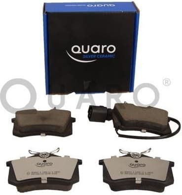 Brake Pad Set, disc brake QUARO SILVER CERAMIC QP8041C - image 2