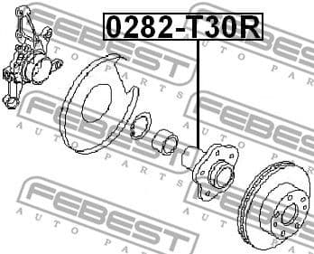 Wheel Hub 0282-T30R - image 2