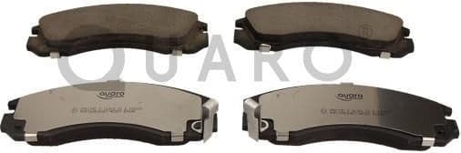 Brake Pad Set, disc brake QUARO SILVER CERAMIC QP0174C