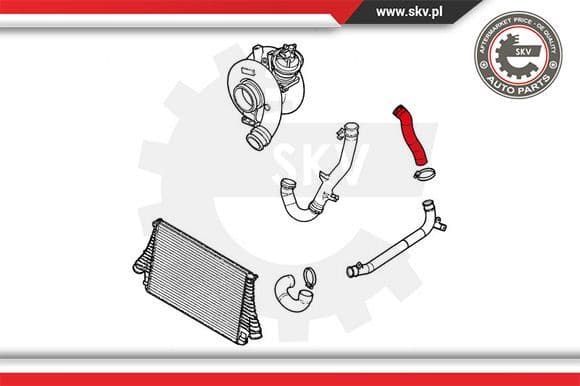 Charge Air Hose 24SKV899 - image 4