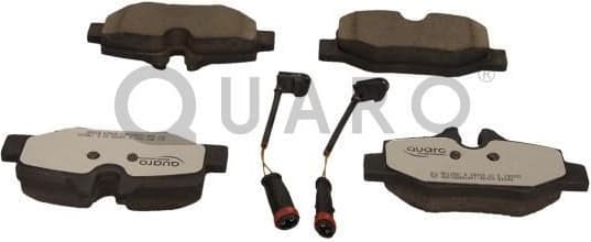 Brake Pad Set, disc brake QUARO SILVER CERAMIC QP1258C