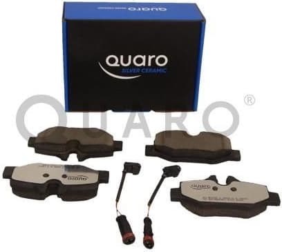 Brake Pad Set, disc brake QUARO SILVER CERAMIC QP1258C - image 2