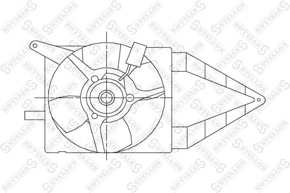 Fan, engine cooling 29-99246-SX