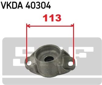 Shock absorber mounting rear VKDA40304 - image 2