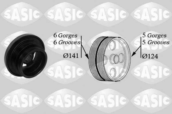 Belt Pulley, crankshaft 2156047