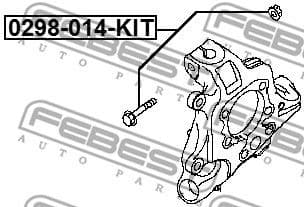 Camber Correction Screw Set 0298-014-KIT - image 2