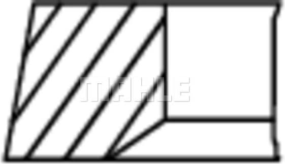 Piston Ring Set 353 RS 10101 0N0 - image 2