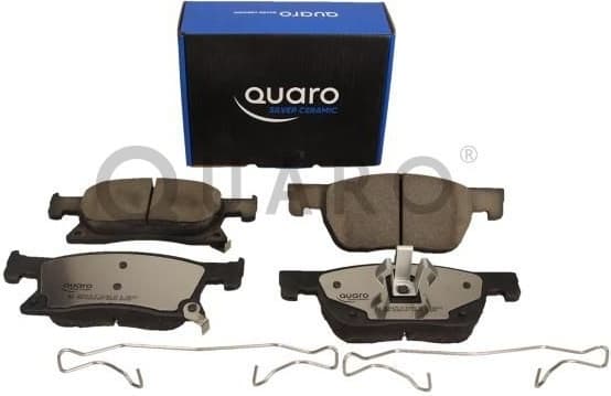 Brake Pad Set, disc brake QUARO SILVER CERAMIC QP2617C - image 2