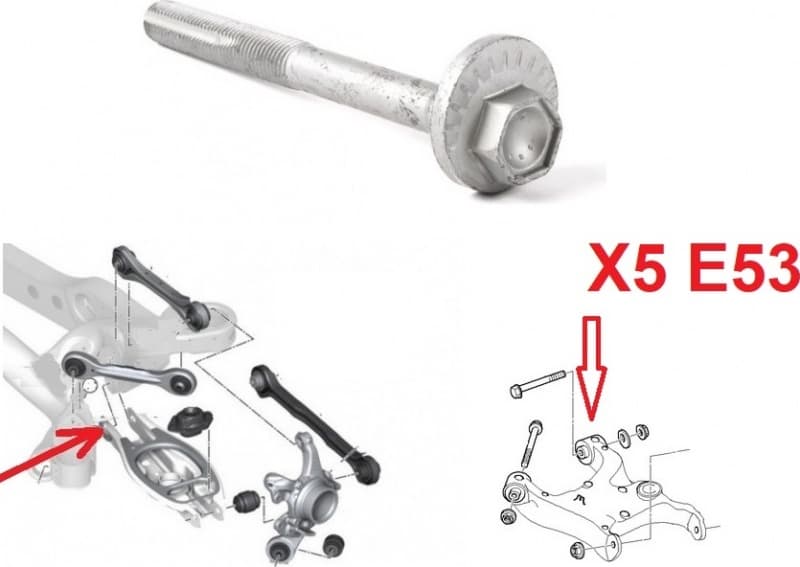 Bolt eccentric 49-5145