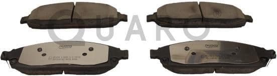 Brake Pad Set, disc brake QUARO SILVER CERAMIC QP1234C