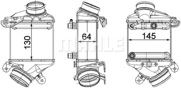 Charge Air Cooler BEHR *** PREMIUM LINE *** CI 187 000P - image 2