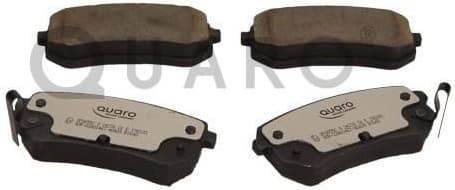 Brake Pad Set, disc brake QUARO SILVER CERAMIC QP6655C