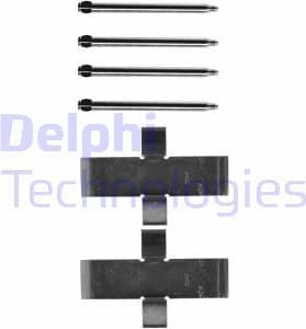 Accessory Kit, disc brake pad LX0107