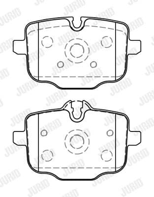 Brake Pad Set, disc brake 573878J