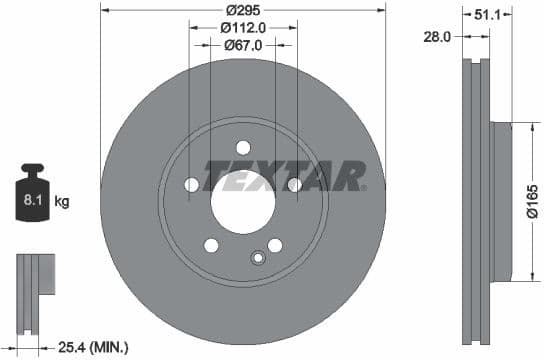 Brake Disc PRO 92254803