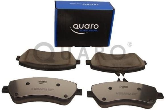 Brake Pad Set, disc brake QUARO SILVER CERAMIC QP7005C