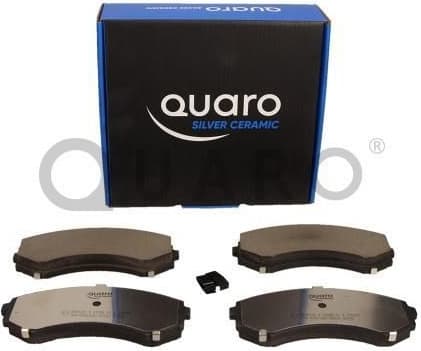 Brake Pad Set, disc brake QUARO SILVER CERAMIC QP8010C
