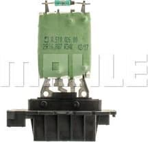 Resistor, interior blower BEHR *** PREMIUM LINE *** ABR 143 000P