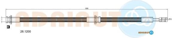 Brake Hose 28.1200