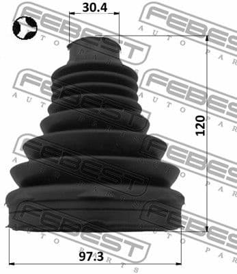 Bellow, drive shaft 2115-TT9DT - image 2