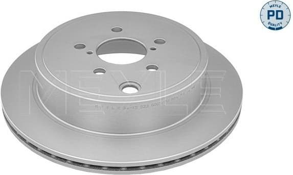 Brake Disc MEYLE-PD: Advanced performance and design. 34-15 523 0005/PD