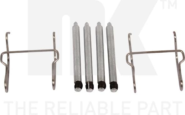 Accessory Kit, disc brake pad 7919081