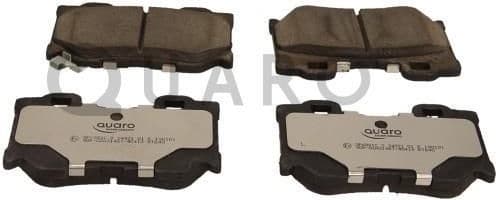 Brake Pad Set, disc brake QUARO SILVER CERAMIC QP6881C