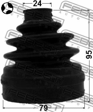 Bellow, drive shaft 1215-TUC20MTT - image 2
