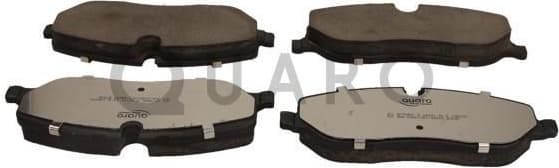 Brake Pad Set, disc brake QUARO SILVER CERAMIC QP7540C