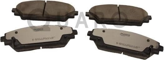 Brake Pad Set, disc brake QUARO SILVER CERAMIC QP1917C