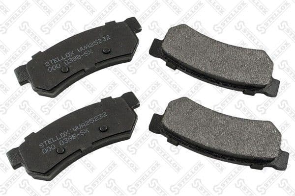 Brake Pad Set, disc brake 000 039B-SX