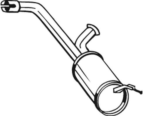 Centre Muffler 135-099