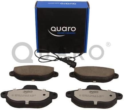 Brake Pad Set, disc brake QUARO SILVER CERAMIC QP7932C - image 2