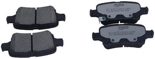 Brake Pad Set, disc brake QUARO SILVER CERAMIC QP1127C
