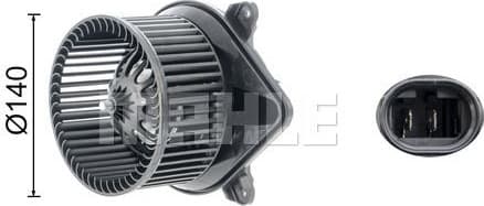 Interior Blower BEHR AB 234 000S - image 10