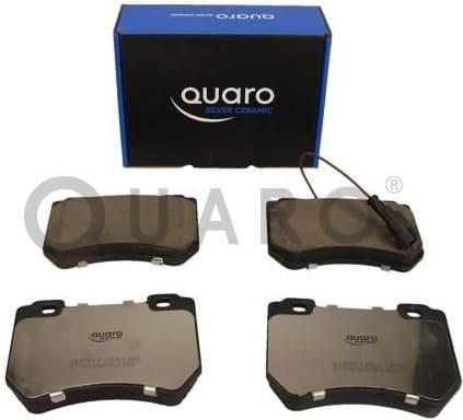 Brake Pad Set, disc brake QUARO SILVER CERAMIC QP3870C - image 2