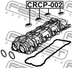 Seal Ring, spark plug shaft CRCP-002 - image 2