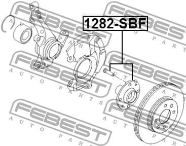 Wheel Hub 1282-SBF - image 2