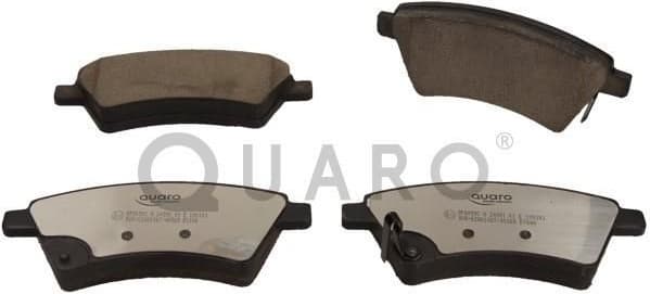 Brake Pad Set, disc brake QUARO SILVER CERAMIC QP8059C