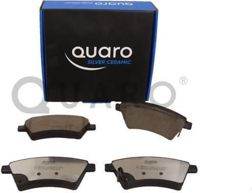 Brake Pad Set, disc brake QUARO SILVER CERAMIC QP8059C - image 2
